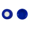 Bouchon 9 mm screw caps silicone/ptfe slit x 10 x 100