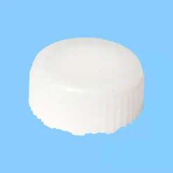 Bouchon à visser blanc avec joint torique pour microtube x 500