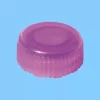 Bouchon à visser mauve avec joint torique pour microtube x 500