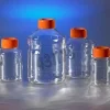 Bouteille de stockage 150 ml PS bouchon easy grip col Ø 45 mm stérile x 24