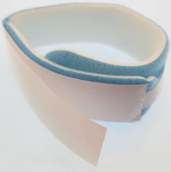 Bracelet mousse adulte - bleu clair lot de 24 pcs