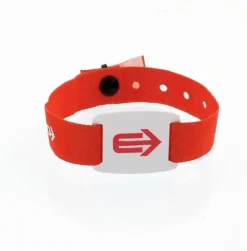 Bracelet satin fin avec puce rfid Mifare 1Ks50 - sur mesure lot de 100pcs