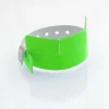 Bracelet vinyle 19 mm à 3 coupons - sans marquage lot de 500 pcs