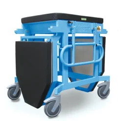 Brancard amagnétique à hauteur fixe pliable compatible IRM