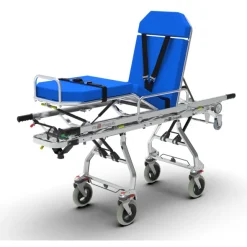 Brancard d ambulance monobloc avec plicature genoux 440 CF Vintage - 4 parties - 55 cm