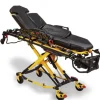 Brancard hauteur variable sans plicature genoux Power-Pro X avec matelas renforcé et système de blocage des roues