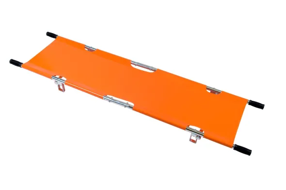 Brancard pliable en 2 - en largeur - PL2 - orange
