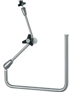 Bras porte optique/instruments Bras orientable 3 articulation en U, stréilisable