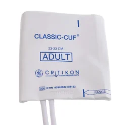 Brassard GE CLASSIC-CUF adulte - taille 23-33 cm - bleu marine - 2 tubes Dinaclick (v2) pat. uniq. - 1 bte 20 unités
