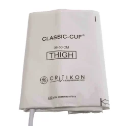 Brassard GE CLASSIC-CUF cuisse 1 tube baïonnette - taille 38-50 cm - patient unique - 1 boîte de 20 unités