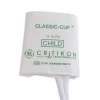Brassard GE CLASSIC-CUF enfant - taille 12-19 cm - vert - 2 tubes Dinaclick (v2) patient unique - 1 boîte de 20 unités