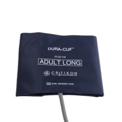 Brassard GE DURA-CUF adulte 1 tube baïonnette - taille 23-33 cm - bleu marine - 1 boîte de 5 unités