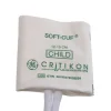 Brassard GE SOFT-CUF enfant - taille 12-19 cm - vert - 2 tubes Dinaclick (v2) patient unique - 1 boîte de 20 unités
