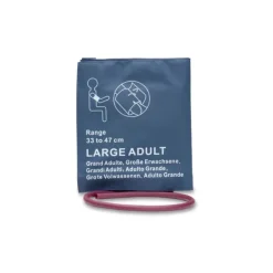 Brassard PNI adulte - 35 à 46 cm - monotube - connecteur BP12 - 10 unités