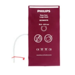 Brassard PNI antimicrobien, bordeaux, adulte grande taille (35 - 45 cm)