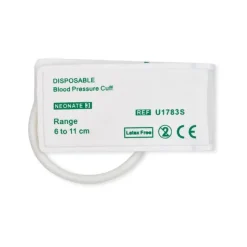 Brassard PNI néonatal - 6 à 11 cm (taille 3) - sans latex - connecteur BP12 - 1 pack de 50 brassards