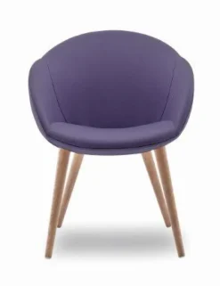 Bridge Flower C - accoudoirs tapissés enveloppant - pour une quantité à partir de 10 unités