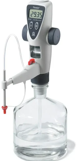 Burette adaptable sur flacon titrette 25 ml avec liaison rs 232
