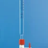 Burette compacte Economy, Silberbrand, 25 ml, avec robinet PTFE et pointe PP