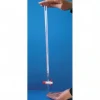 Burette de mohr LAB-ONLINE verre robinet PTFE entonnoir evasé+ bande classe AS 25ml subd 1/10 longueur 590 mm