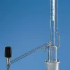 Burette zéro automatique blaubrand att conformité sans robinet int 25 ml:0,05 ml robinet lat à pointeau sans flacon