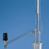 Burette zéro automatique silberbrand sans robinet int 25 ml:0,05 ml robinet lat à pointeau sans flacon