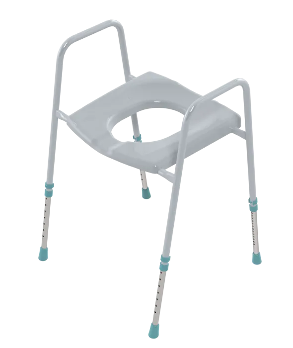 Cadre de toilettes Prima 2 Classic - sur pieds, hauteur variable - poids limite 200 kg