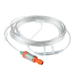 Canule nasale CO2 avec administ. O2 NomoLine-O LH enfant - longueur 2m - 1 boîte de 25 unités