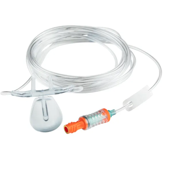 Canule nasale/orale CO2 administ. O2 NomoLine-O LH adulte- longueur 2m - 1 boîte de 25 unités