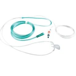Canule nasale/orale CO2 avec administration d'O2 Nomoline HH adulte - l. 2m - 1 boîte de 25 unités