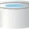 Capsule N 20 aluminium avec sécurité surpression argenté trou silicone bleu transparent/PTFE incolore x 100