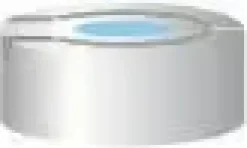 Capsule N 20 aluminium avec sécurité surpression argenté trou silicone bleu transparent/PTFE incolore x 100