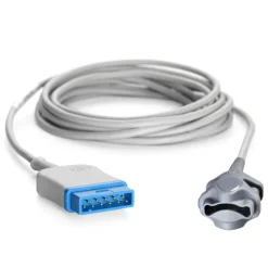 Capteur doigt souple pédiatrique GE TruSignal monobloc - l. 3 m - l'unité