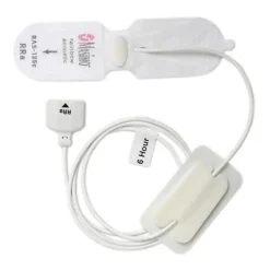 Capteur RAS-125C 6H adulte/pédiat., fréquence respi Rra, UU poids sup à 10 kg - 1 boîte de 10 unités