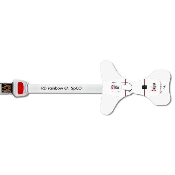 Capteur RD Rainbow Pdt 8 pédiatrie SpO2, SpCO, SpMet poids 10 à 50 kg - 1 boîte de 10 unités
