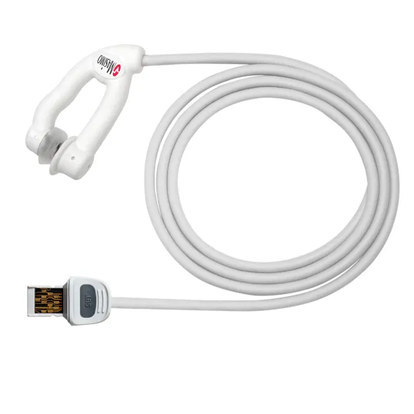 Capteur SpO2 RD Set E-1 oreille adulte UU poids sup à 30 kg - l. 90 cm - 1 boîte de 10 unités