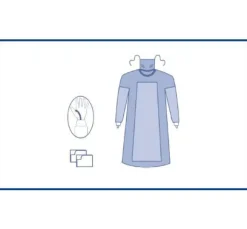 Casaque renforcée SMS - bavette et passe-pouces - taille XL - 1 carton de 28