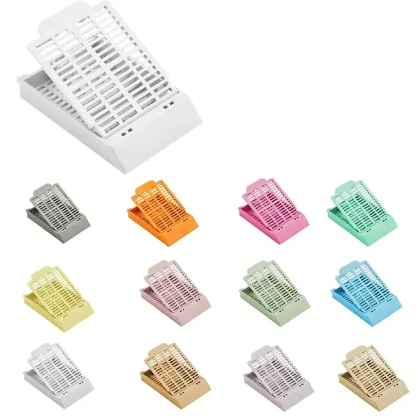 Cassettes 2 SLOTTED Blanches pour PRINTMATE