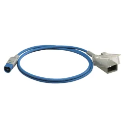 Câble adaptateur pour capteurs UU SpO2 Philips/Nellcor - l. 1 m - 1 câble