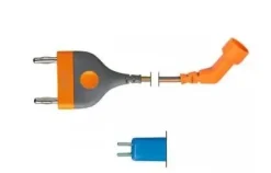 Câble bipolaire pour pince US 2 broches - double broche 28,58 mm - générateur BOWA, COVIDIEN, CONMED, LAMIDEY,