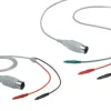 CÂBLE BLINDÉ -3 X 0,7 MM FEMELLE-L 2 M CÂBLE POUR ÉLECTRODE DE