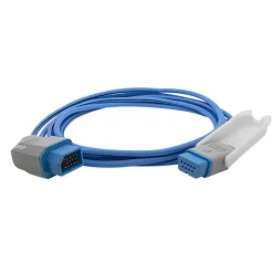 Câble de connexion SpO2 JL-900P - connect rectangulaire 2,5 m - tous les BSM/PVM/TEC-8300/PSG-1100 - l'unité