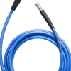 Câble de lumière froide - bleu - source et sortie Wolf Ø 5 mm x L 4 m