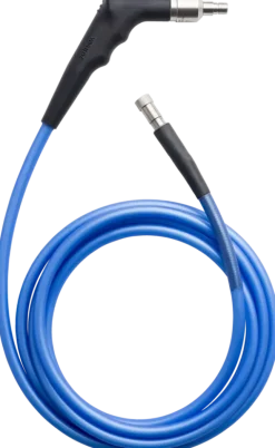 Câble de lumière froide - bleu - source et sortie Wolf Ø 5 mm x L 2.7 m