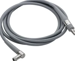 Câble de lumière froide - gris - extrémité distale 90° Ø 5 mm x L 2.7 m