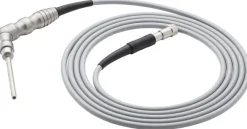 Câble de lumière froide Universel - gris - sortie Wolf Ø 3.5 mm x L 2.7 m