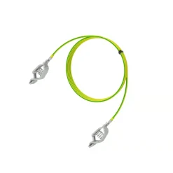 Câble de mise à la terre ruban pour bidon / pince, 1,5 m