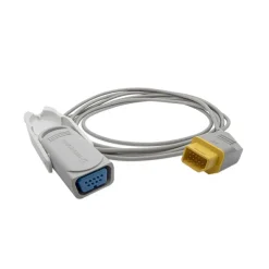 Câble double SpO2 JL-500P2 pour boîtes d'entrée AY-661/663P - câble l. 2,5 m - BSM-1700/6000/9100 - l'unité
