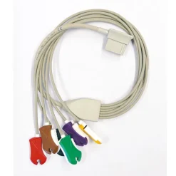 Câble ECG d'extension 6 brins pour dérivations précordiales à fiches pinces (complément réf. 2.400172)