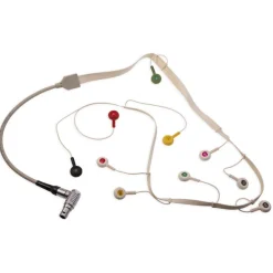 Câble ECG Holter SEER 12 canaux plat IEC - l. 105 cm - l'unité